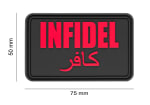 JTG Infidel Large Rubber Patch