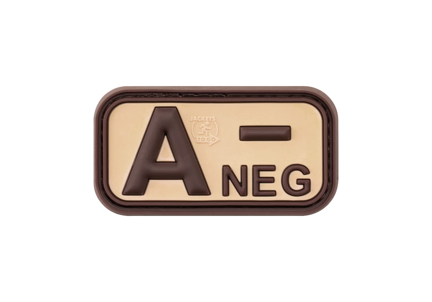 JTG Bloodtype Rubber Patch A Neg