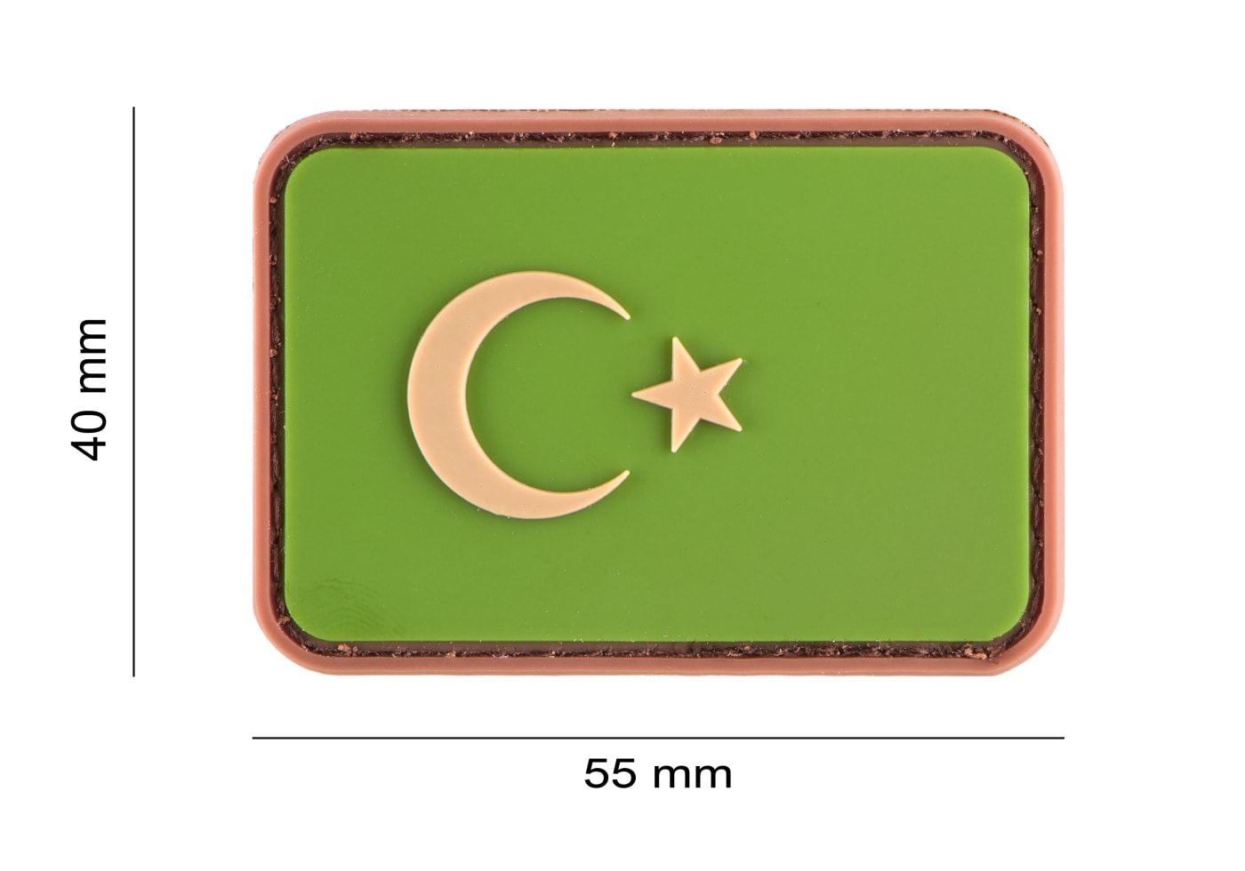 JTG Turkey Flag Rubber Patch