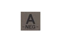 Clawgear A Neg Bloodgroup Patch