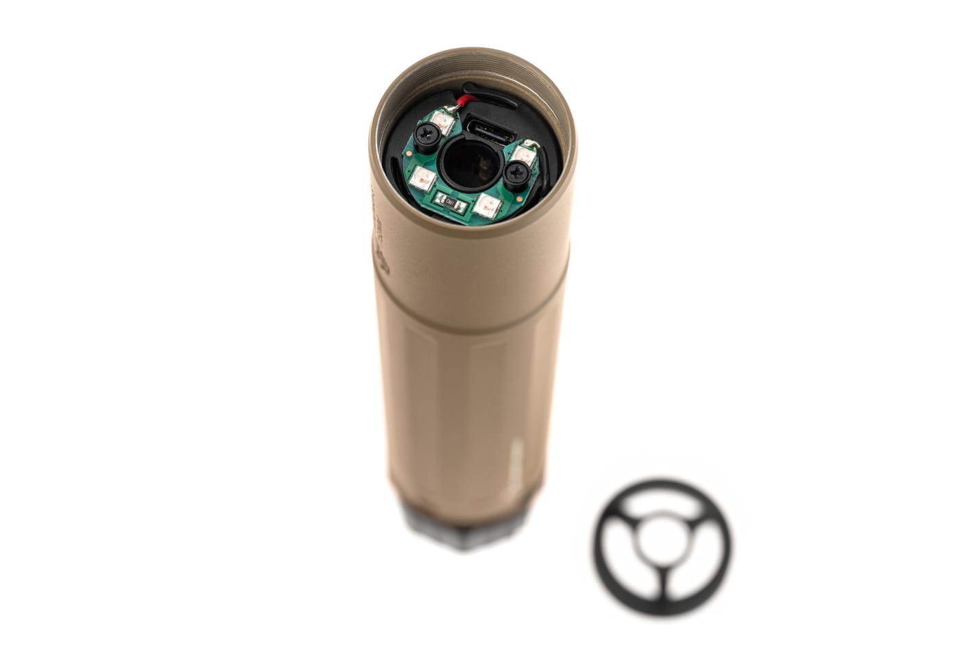 PTS Syndicate PTS Dead Air Sandman-S Mock Suppressor with Tracer