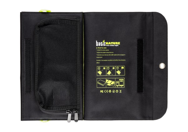 BasicNature Solar Charger Powerbank