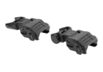 DLG Tactical Low Profile Folding Sight Set