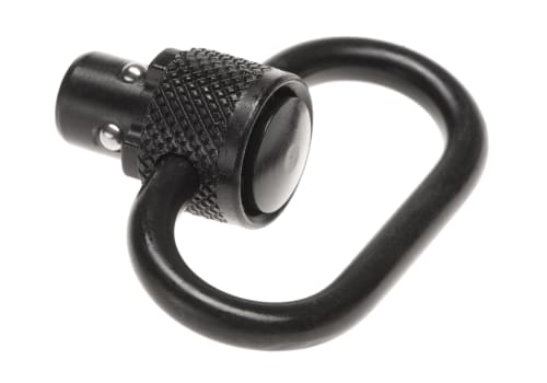 Leapers Heavy Duty Steel Push Button QD Sling Swivel 1.4 Inch