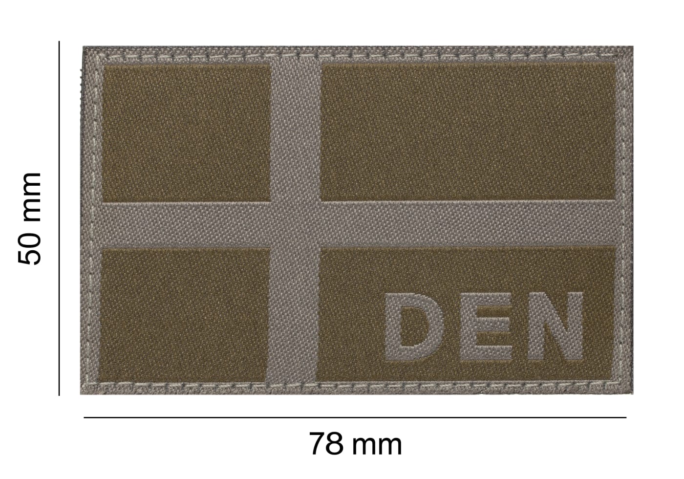Clawgear Denmark Flag Patch