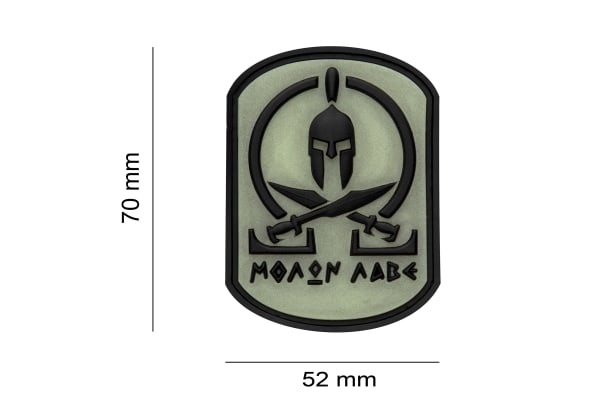JTG Molon Labe Rubber Patch