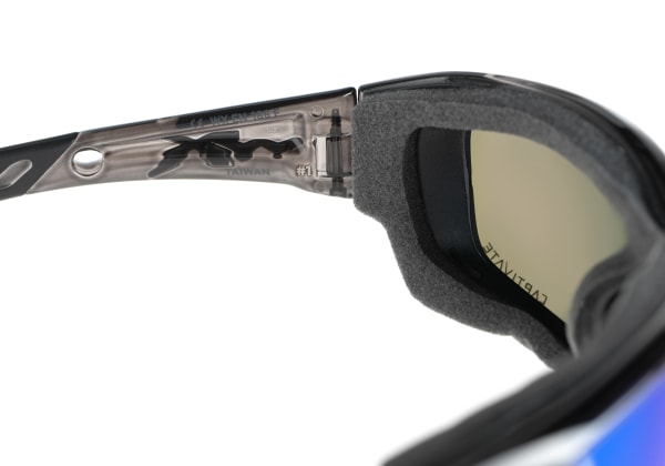 Wiley X WX Gravity Captivate Polarized Blue Mirror