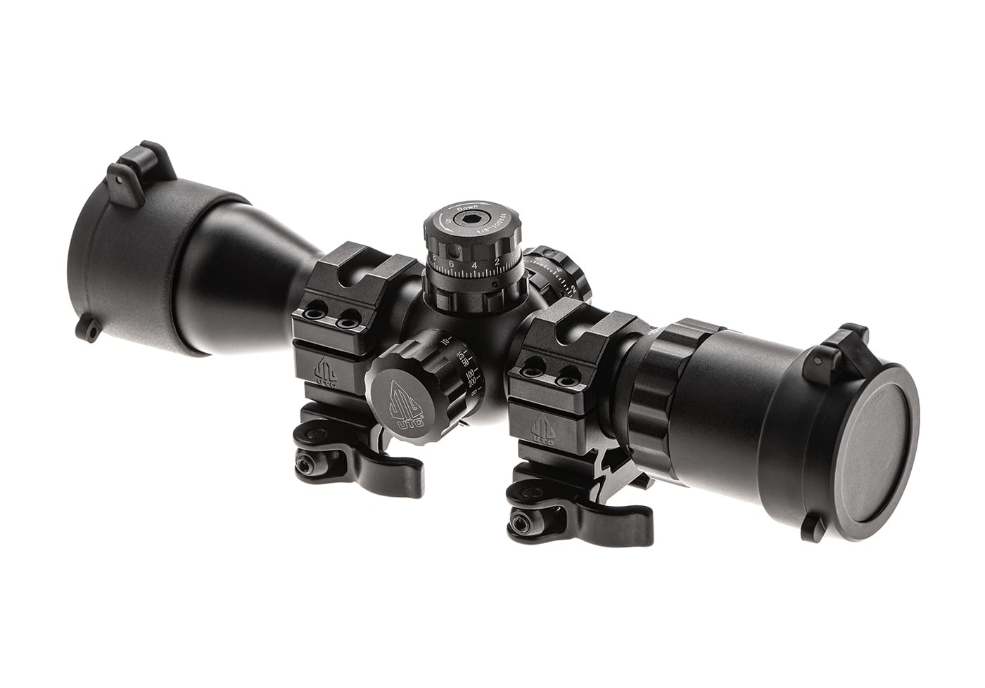 Leapers BugBuster 3-12X32 Scope Side AO Mil-Dot With QD Rings