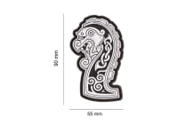 JTG Northman Dragon Ship Head Rubber Patch