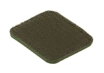 JTG Bloodtype Square Rubber Patch AB Pos