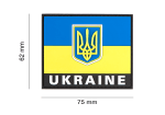 JTG Ukraine Flag Rubber Patch