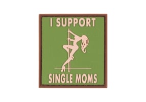 JTG I Support Single Mums Rubber Patch