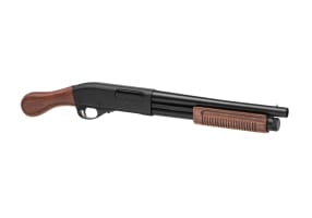 Golden Eagle S8877-RW 3-Shot Shotgun Wooden Version