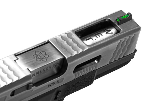 WE G-Force 19 SV Silver Barrel Metal Version GBB