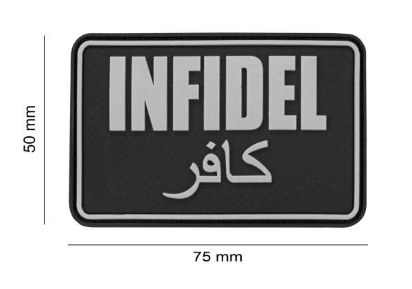 JTG Infidel Large Rubber Patch