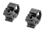 Leapers 30mm QD CNC Mount Rings Medium