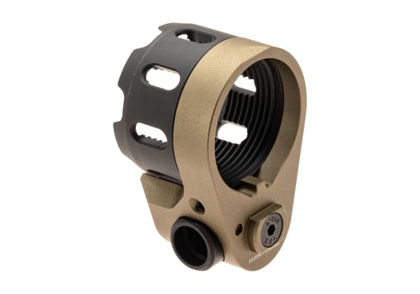 Strike Industries Tribus Enhanced Castle Nut with Extended End Plate V2