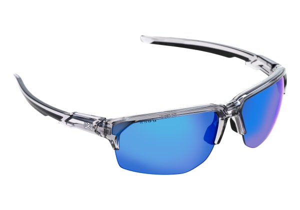 Wiley X JAKL Captivate Polarized Blue Mirror Grey