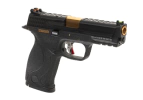WE WET-05 BK Gold Barrel Metal Version GBB