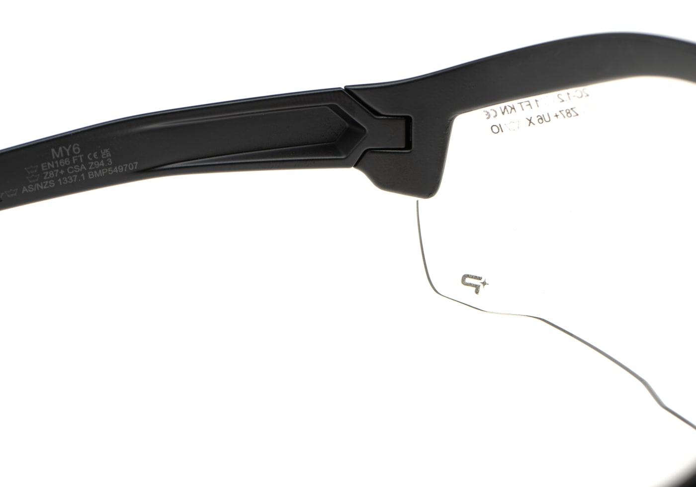 Bollé MY6 Eyeshield Platinum Black Frame