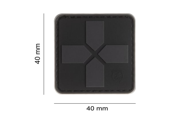 JTG Red Cross Rubber Patch 40mm