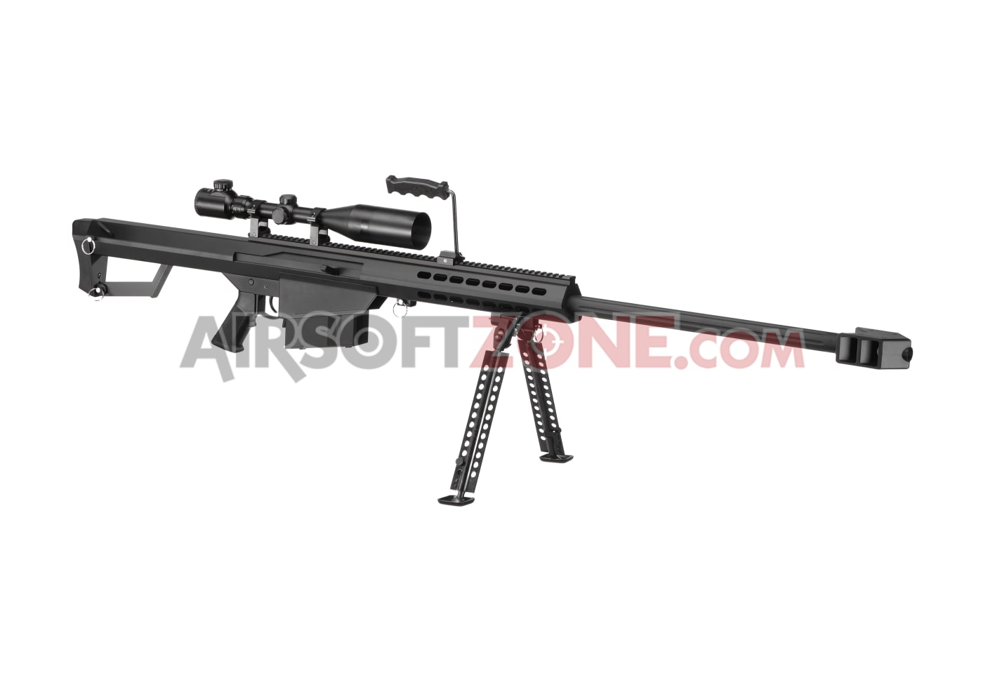 Snow Wolf Barrett M82A1 Bolt Action Sniper Rifle Set (2024) - Airsoftzone