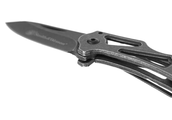 Smith & Wesson Keychain Folding Knife Stonewash