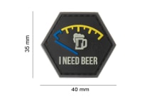 JTG I need Beer Rubber Patch