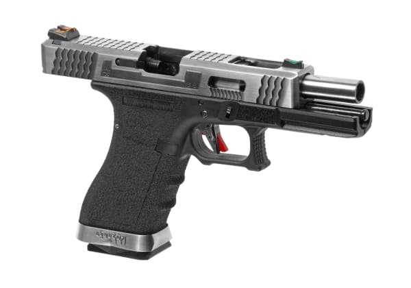 WE G-Force 18C SV Silver Barrel Metal Version GBB