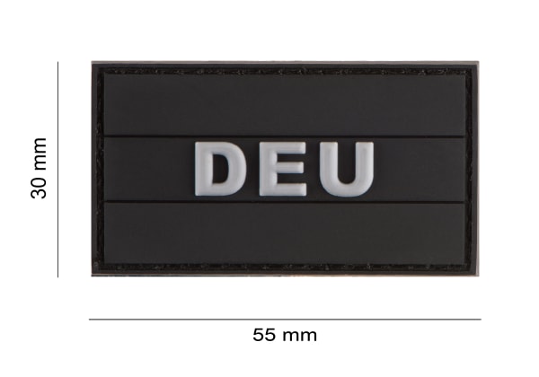JTG Small German Flag Rubber Patch