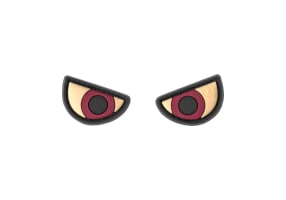 JTG Angry Eyes Rubber Patch