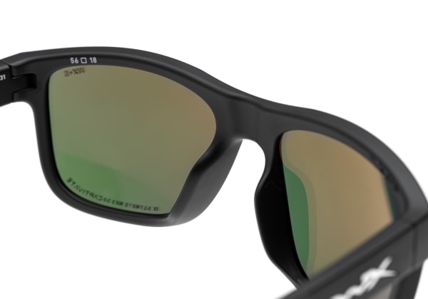 Wiley X WX Ovation Captivate Polarized Rose Gold Mirror