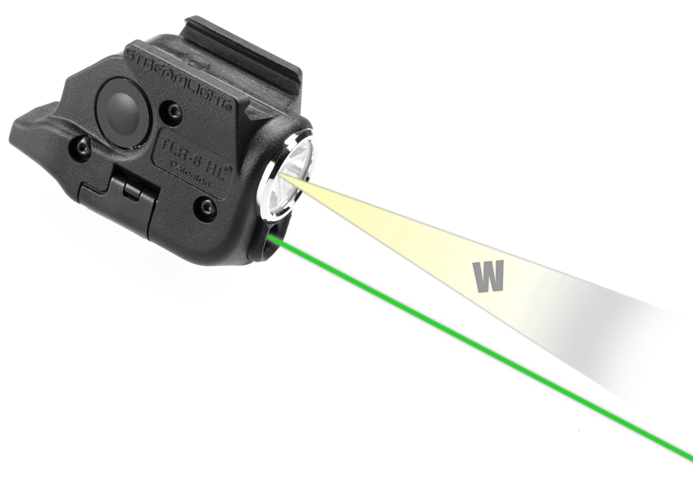Streamlight TLR-6 HL G for GLOCK G43X/G48 Green Laser
