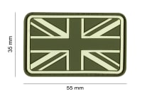 JTG Small Great Britain Flag Rubber Patch