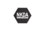 JTG NKDA Kerngesund Hexagon Rubber Patch