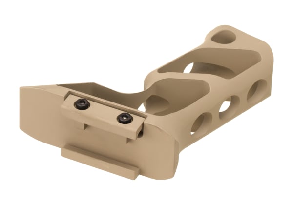 Metal CNC Picatinny Long Angled Grip