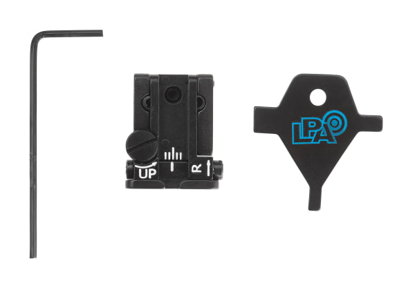 LPA Glock Adjustable Rear Sight