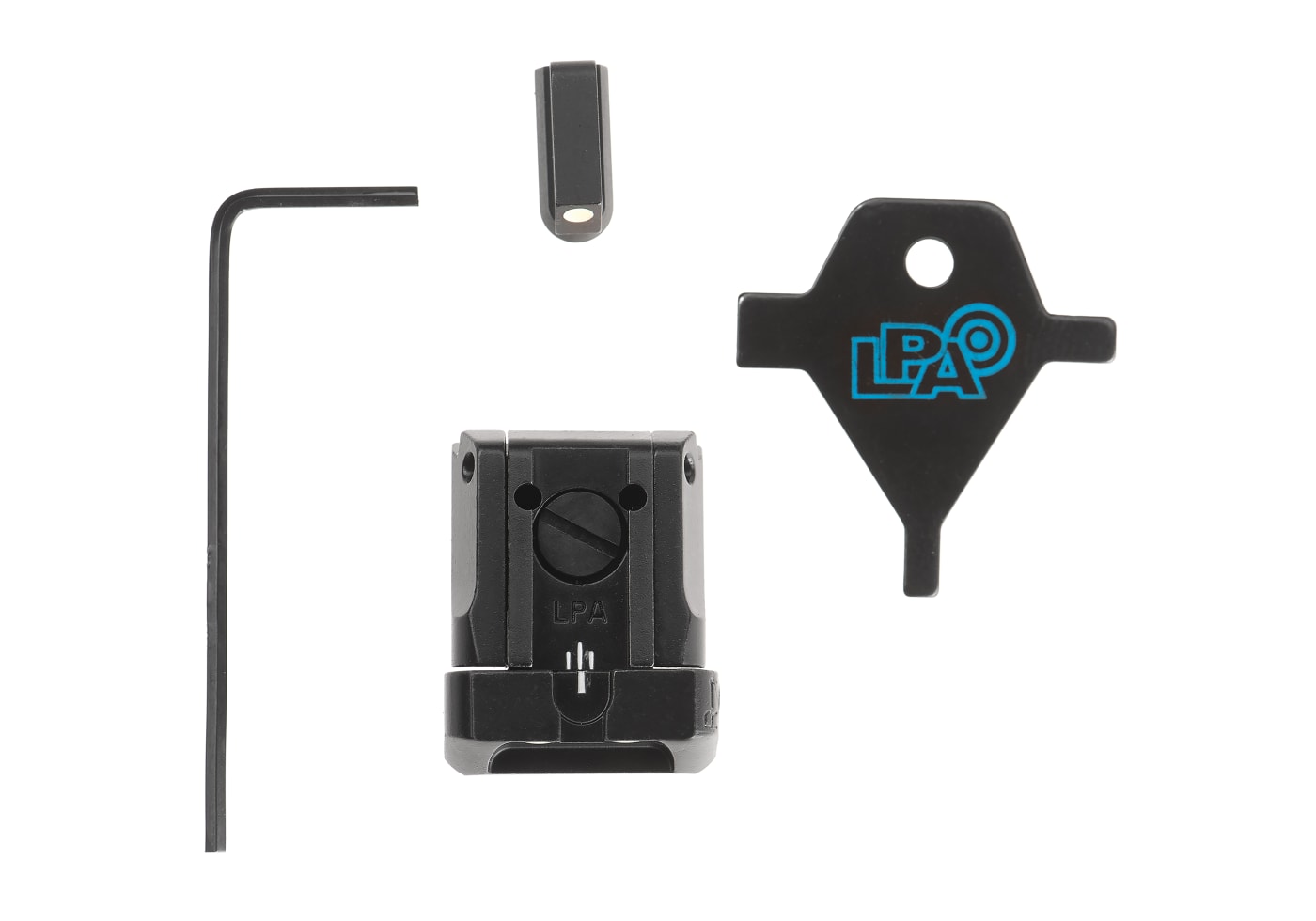 LPA Luminova Type Carry Sights Set for CZ SP-01 Shadow/Shadow 2/Shadow 2 Orange