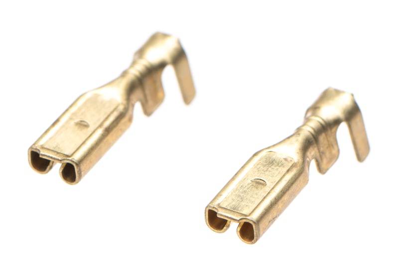 Jefftron Faston Female Motor Connectors 2.8mm 2pcs (2026) - Airsoft.ch