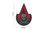 JTG Assassin Skull Rubber Patch