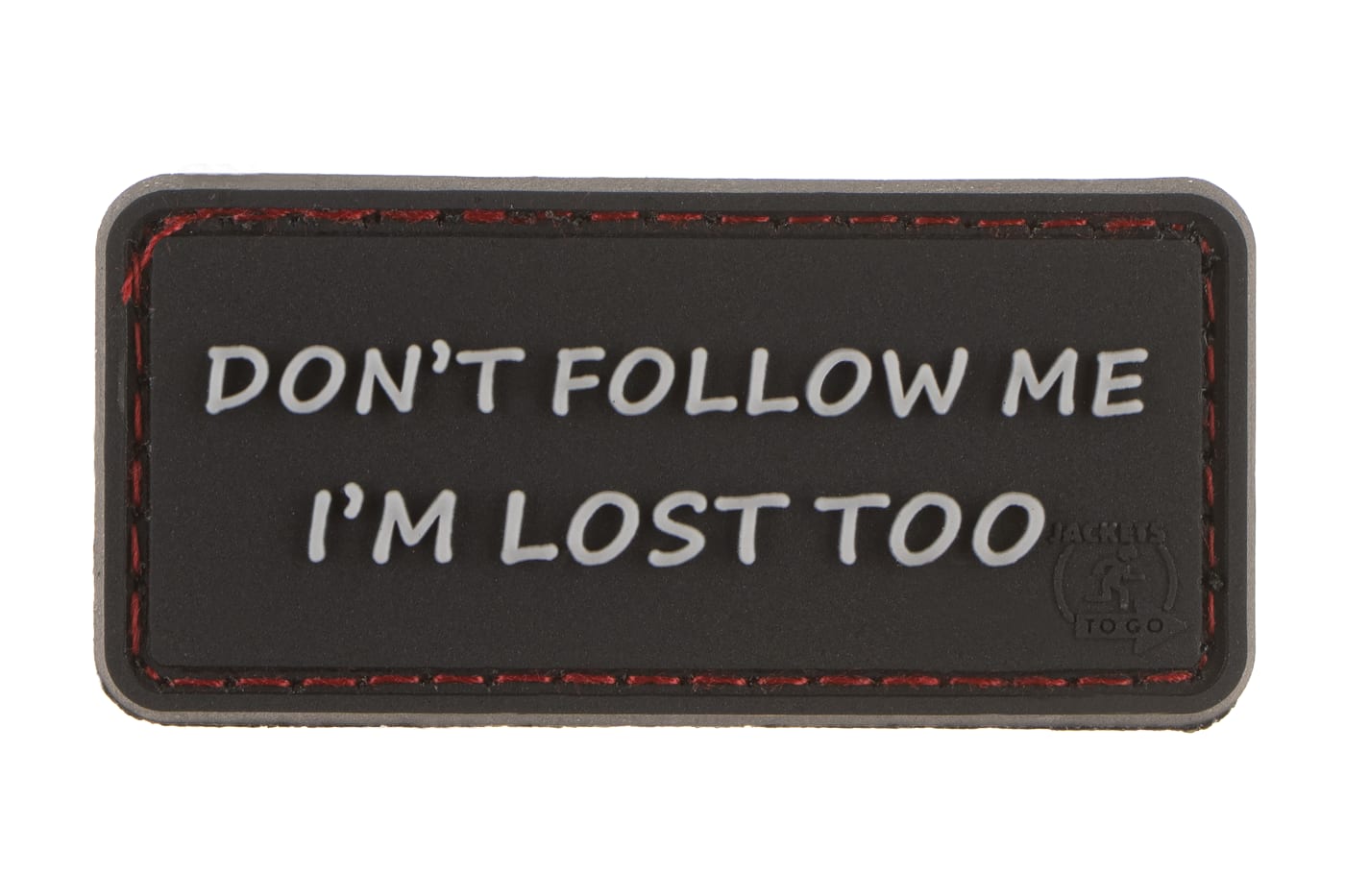 JTG I'm Lost Too Rubber Patch