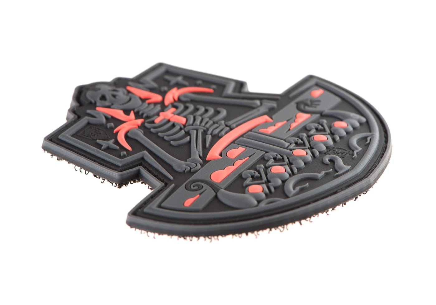 JTG Ghost Ship Skull Rubber Patch