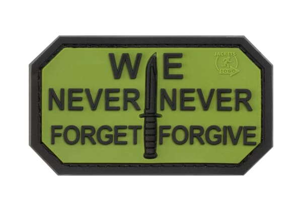 JTG Never Forget Rubber Patch