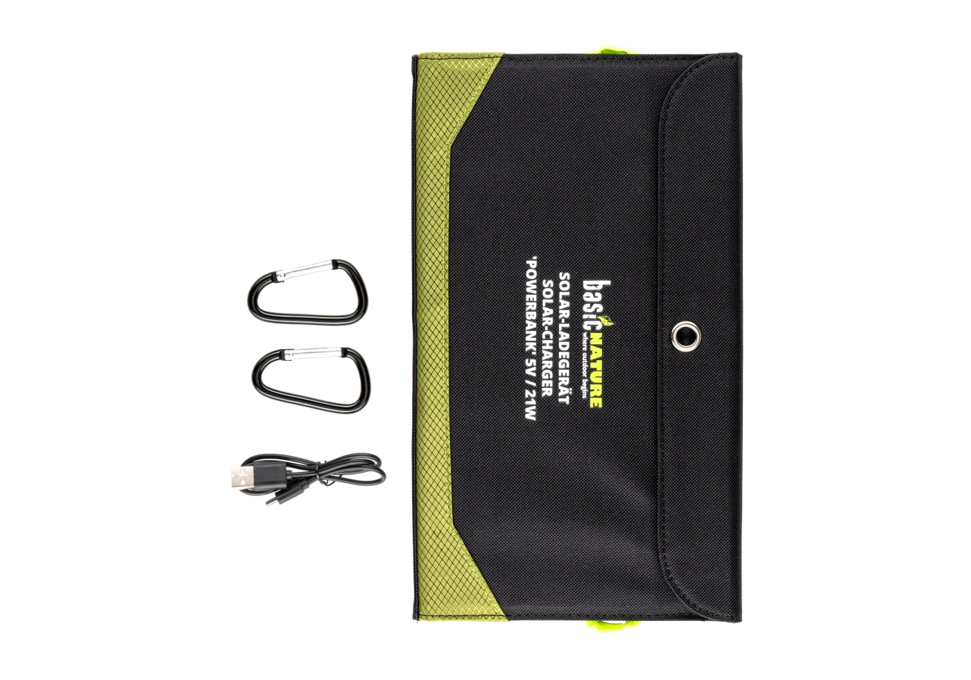 BasicNature Solar Charger Powerbank