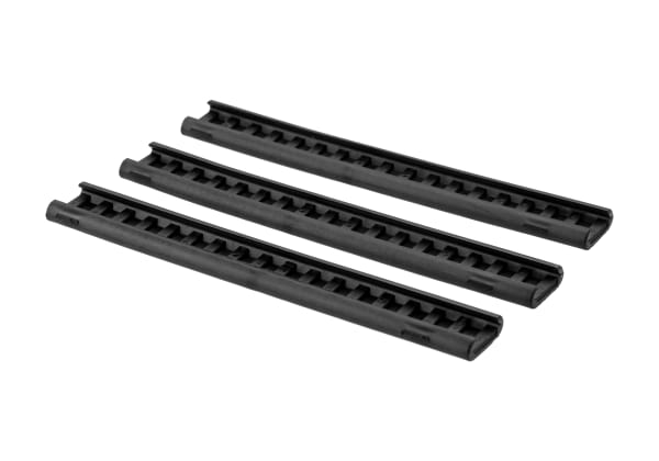 Ergo 18 Slot Textured Slim Line Rail Cover - 3 pcs
