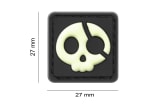 JTG Halloween Pirate Rubber Patch