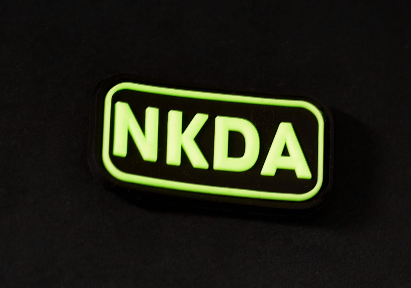 JTG NKDA Rubber Patch