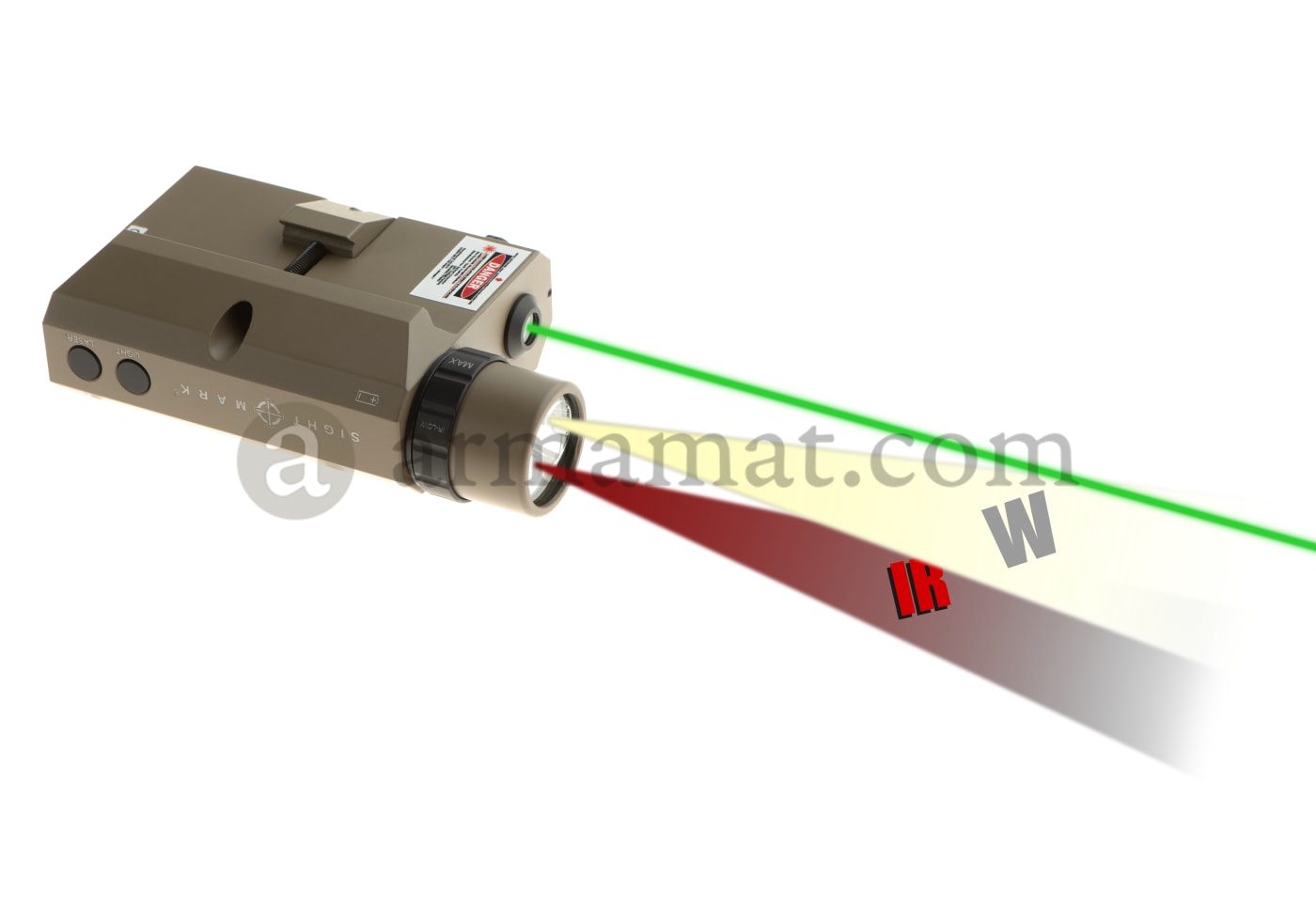 REDSPOT - GANCHO MOSQUETON TACTICO GRIMLOC OD