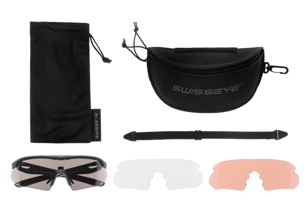 SwissEye Nighthawk Pro Smoke / Orange / Clear