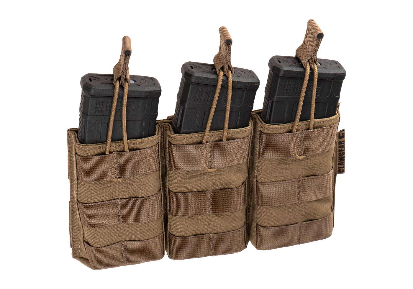 Clawgear 5.56mm Open Triple Mag Pouch Core